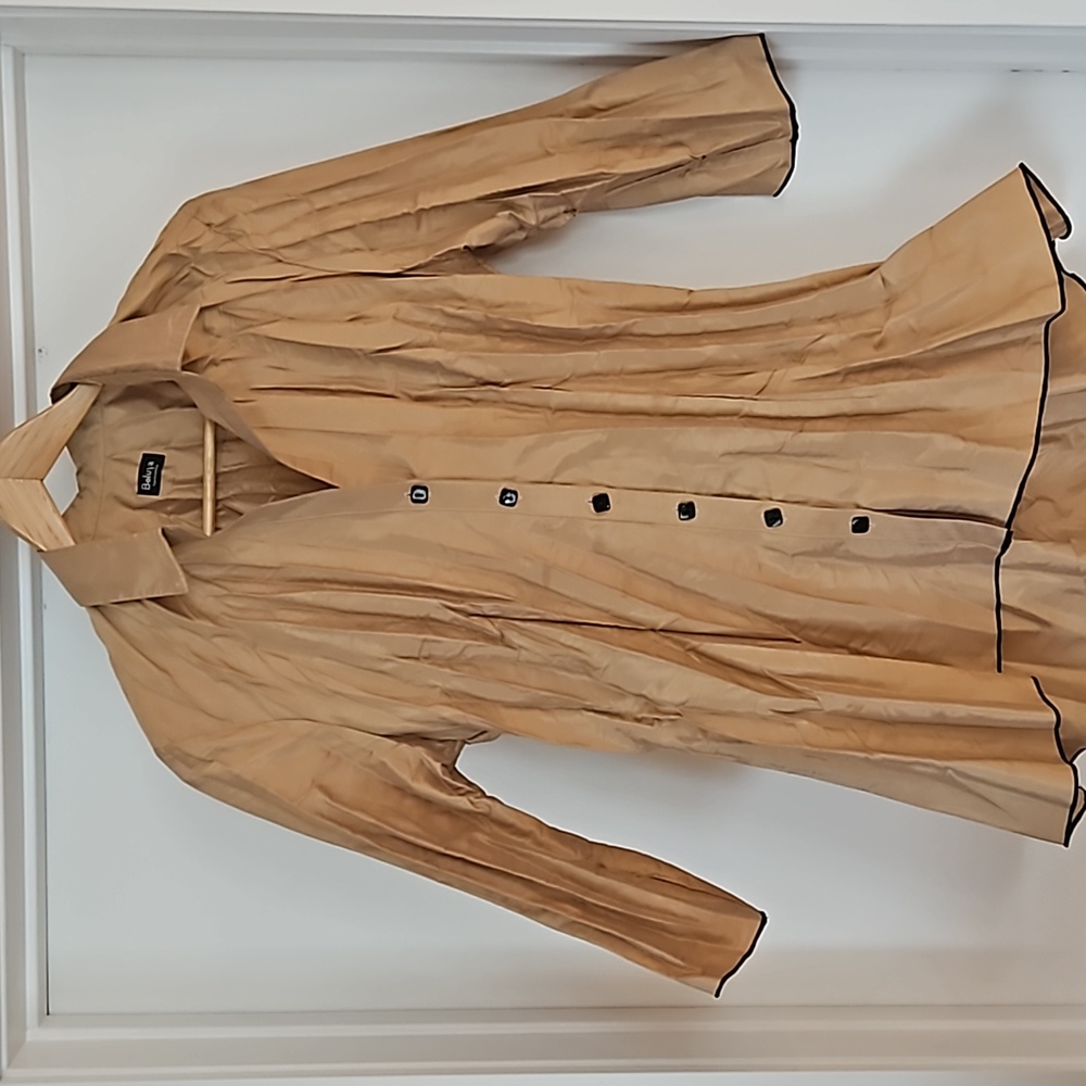 BELUVA LONG CRINKLED BLOUSE